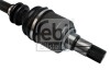 Піввісь Renault Megane 1.6-2.0/1.5-1.9 dCi (L) (25x39x642) (-ABS) FEBI BILSTEIN 186596 (фото 3)