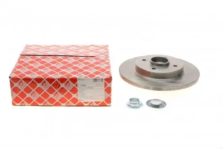 Диск тормозной задн. с подш. с кольцом ABS Berlingo 08- FEBI BILSTEIN 37680