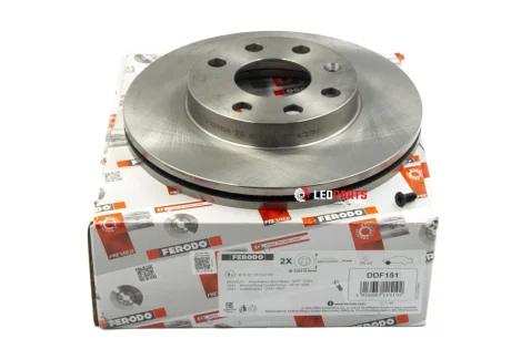 Тормозной диск (D=236 mm) FERODO DDF151