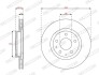 Тормозной диск FERODO DDF3035C (фото 2)