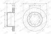 Тормозной диск FERODO DDF3105C-1 (фото 3)