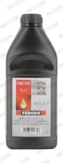 Гальм. рідина 1 л. FERODO FBC100 (фото 1)