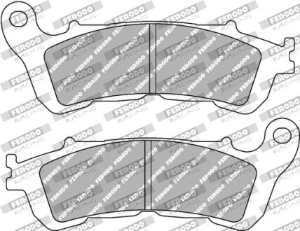 Гальмівні колодки FERODO FDB2196SM (фото 1)