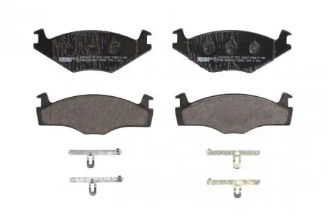 Комплект тормозных колодок FERODO FDB419