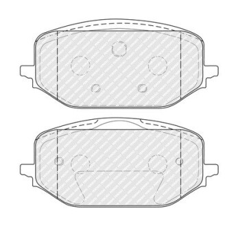 Гальмівні колодки FERODO FDB5337
