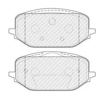 Тормозные колодки FERODO FDB5337