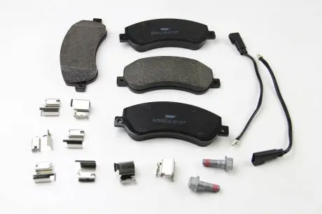 Тормозные колодки перед. Transit (V347) 06- (RWD) FERODO FVR1928