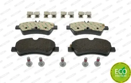 Комплект тормозных колодок FERODO FVR4398