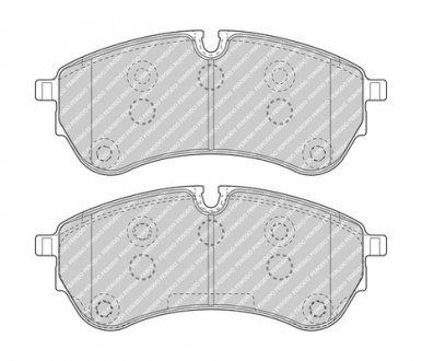 Тормозные колодки, дисковые FERODO FVR5067 (фото 1)