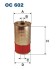 Фільтр масляний 2.9TD 10V,2.3D 8V,2.9D 10V FORD Galaxy 06-15; MERCEDES-BENZ G-Class W463 90-18, T1 (601) 77-95, 190 (W201) 82-93, C-Class W202 93-00, E-Class W124 84-95; SSANGYONG Rexton 01-06, Korando 96-05, Musso 99-05 FILTRON OC602 (фото 1)