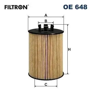 Фильтр масляный FILTRON OE648