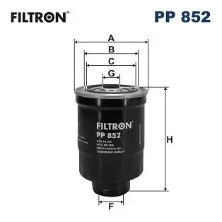 Фільтр паливний FILTRON PP852
