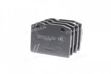 Тормозные колодки ваз 2101-2107, иж 27175 перед. (компл. 4шт.) Finwhale V211