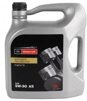 Масло моторное Motorcraft 5W-30 A5 (5L) FORD 15CF54