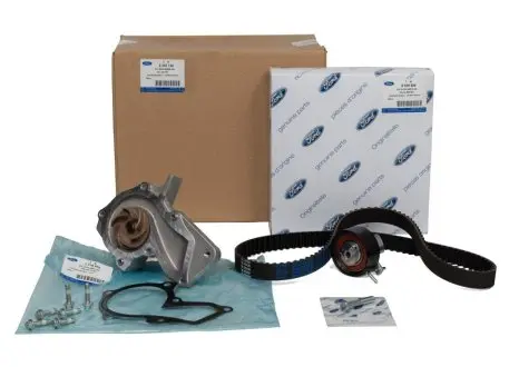 Оригинальный комплект ГРМ с помпой FORD 2302744