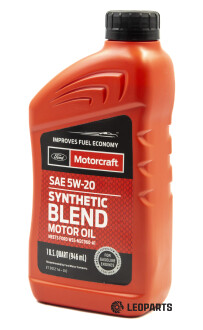 Масло моторное synthetic blend 5w20 0.946 l FORD XO5W20Q1SP