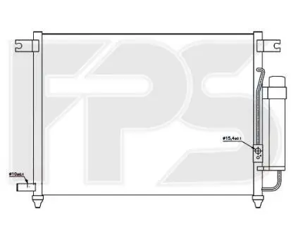 Конденсатор кондиціонера FPS FP 17 K336