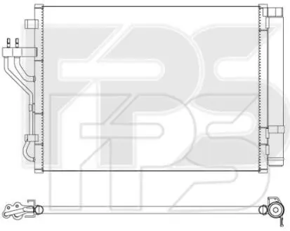 Конденсатор кондиціонера FPS FP 32 K771