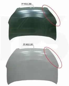Капот FPS FP 4022 280