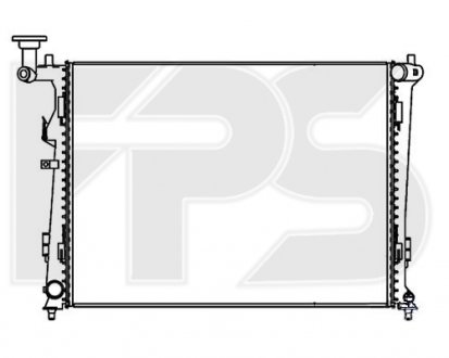 Радиатор охлаждения FPS FP 40 A884 (фото 1)