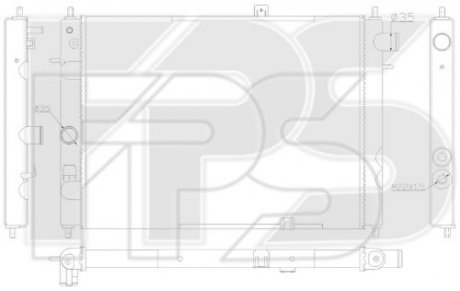 Радіатор охолодження FPS FP 52 A331