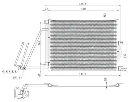 Конденсатор кондиціонера FPS FP 52 K137