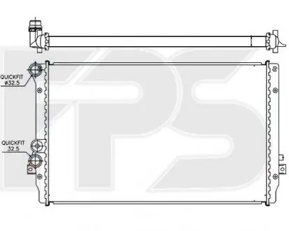 Радиатор охлаждения FPS FP 62 A474