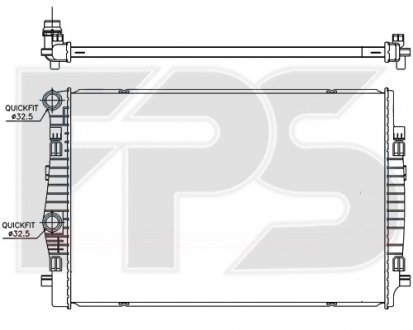 Радиатор охлаждения FPS FP 64 A11