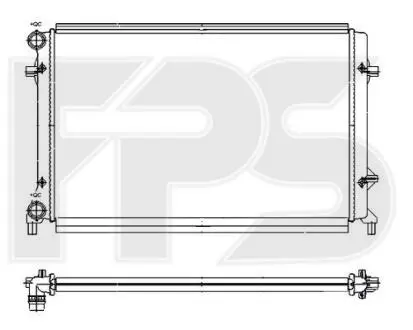 Радиатор охлаждения FPS FP 64 A473