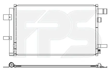 Конденсатор кондиціонера FPS FP 67 K509