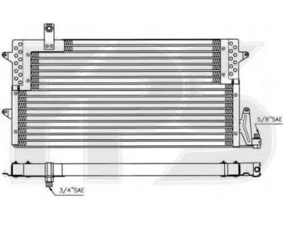 Конденсатор кондиціонера FPS FP 74 K193