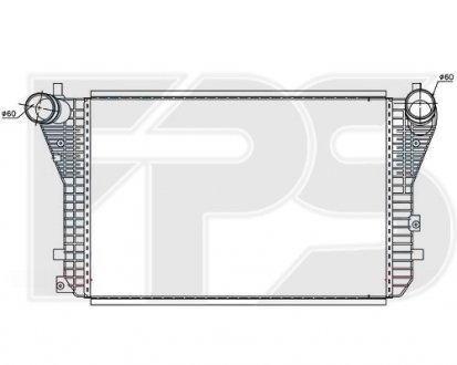 Радіатор наддуву FPS FP 74 T110