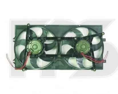 Вентилятор радиатора в сборе FPS FP 74 W254