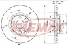 Диск тормозной передний, 00-04 (тип lucas) FREMAX BD-4620 (фото 1)