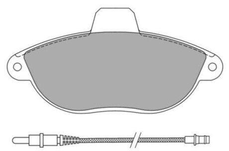 Колодки передние, 96-06 (тип bendix) FREMAX FBP-0933