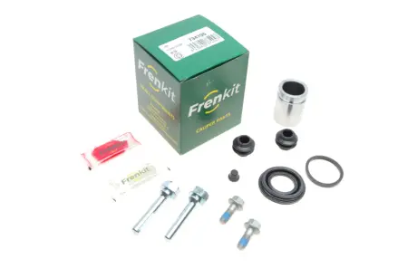 Ремкомплект супорта (заднього) Kia Soul 09- (d=34mm) (Mando) (+поршень/направляюча) SuperKit FRENKIT 734705