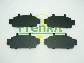 Комплект протискрипних пластин (передніх) Nissan Primera 96-02 (TRW) FRENKIT 940013