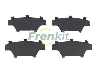 Комплект протискрипних пластин (передніх) Ford Fiesta 08- FRENKIT 940015