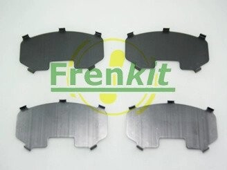 Комплект протискрипних пластин (передніх) Nissan Maxima 99-03 (Akebono) FRENKIT 940043