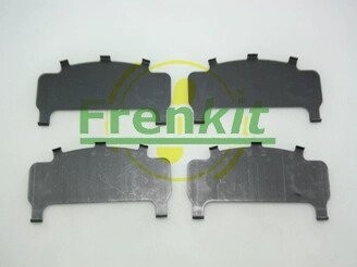 Комплект протискрипних пластин (передніх) Mitsubishi Outlander 03-/Lancer 94-/Galant/Pajero 88-03 (Akebono) FRENKIT 940046