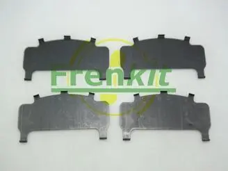 Комплект протискрипних пластин (передніх) Mitsubishi Outlander 03-/Lancer 94-/Galant/Pajero 88-03 (Akebono) FRENKIT 940046
