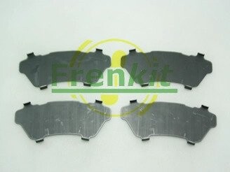 Комплект протискрипних пластин (задніх) Toyota Land Cruiser 100 98-07/Lexus LX II 98-08 (Akebono) FRENKIT 940072