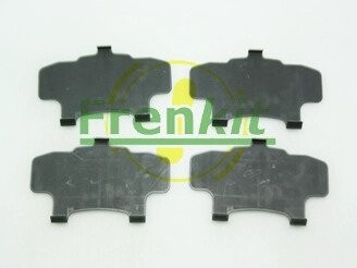 Комплект протискрипних пластин (передніх) Toyota Yaris/Echo 99-05 (OPTIFIT/NBK/Akebono) FRENKIT 940082