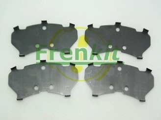 Комплект протискрипних пластин (передніх) Citroen C4/Peugeot 4008 12-/Mitsubishi Lancer/Outlander 03- (Akebono) FRENKIT 940092