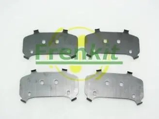 Комплект протискрипних пластин (передніх) Hyundai Elantra 00-06/Matrix 01-10 (Akebono) FRENKIT 940096