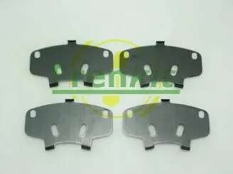 Комплект протискрипних пластин (передніх) Kia Rio 00-05/Mazda 626 IV/MX-6 92-99 (Mando/Sumitomo) FRENKIT 940097