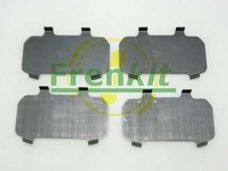 Комплект протискрипних пластин (передніх) Toyota Camry/Rav 4 IV 01- (Akebono) FRENKIT 940101