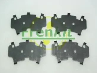 Комплект протискрипних пластин (передніх) Mazda 6 02-08 (Akebono) FRENKIT 940106