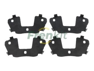 Комплект протискрипних пластин (передніх) Ford Transit Connect/Kuga 08-/Focus/Mazda 3/5/Volvo C30/S40/V50 03-/V40 FRENKIT 940111