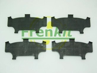 Комплект протискрипних пластин (задніх) Toyota Avensis/ Previa 2.0/2.0D 01-09 (Sumitomo) FRENKIT 940115